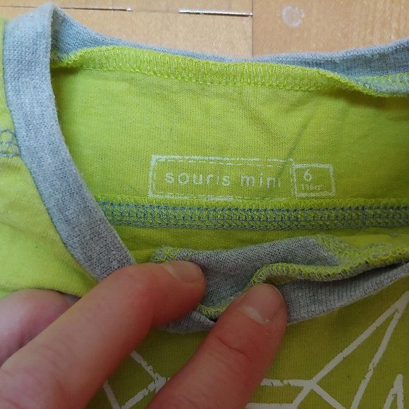 Souris Mini boy long sleeves tee - Picture 3 of 4